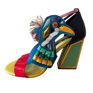 KAT MACONIE Aya Bird Extra Embellished Fun High Heel Size 9